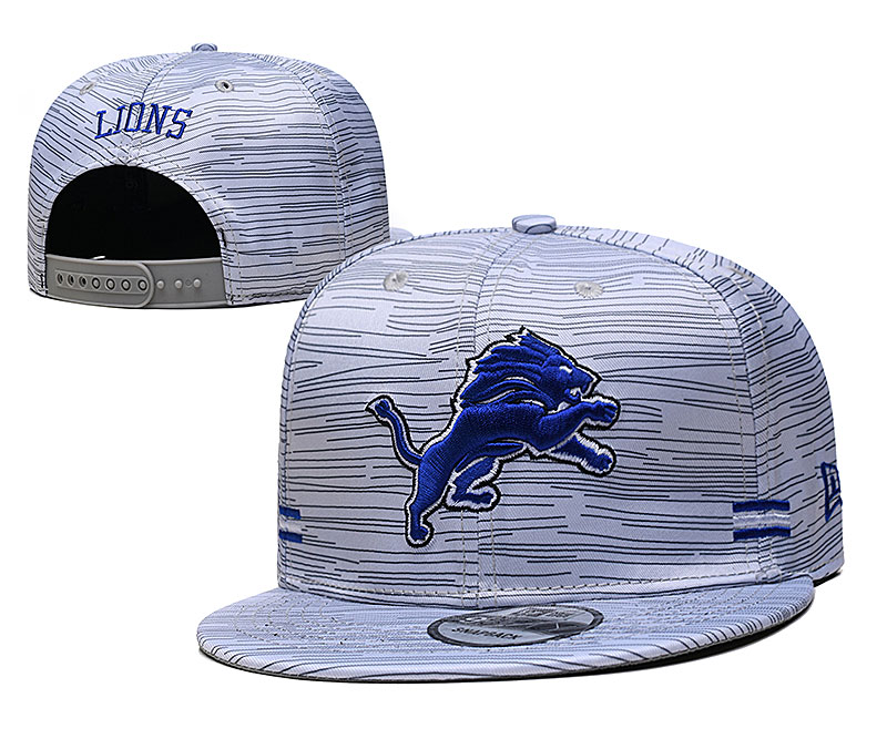 2021 NFL Detroit Lions Hat TX604->->Sports Caps